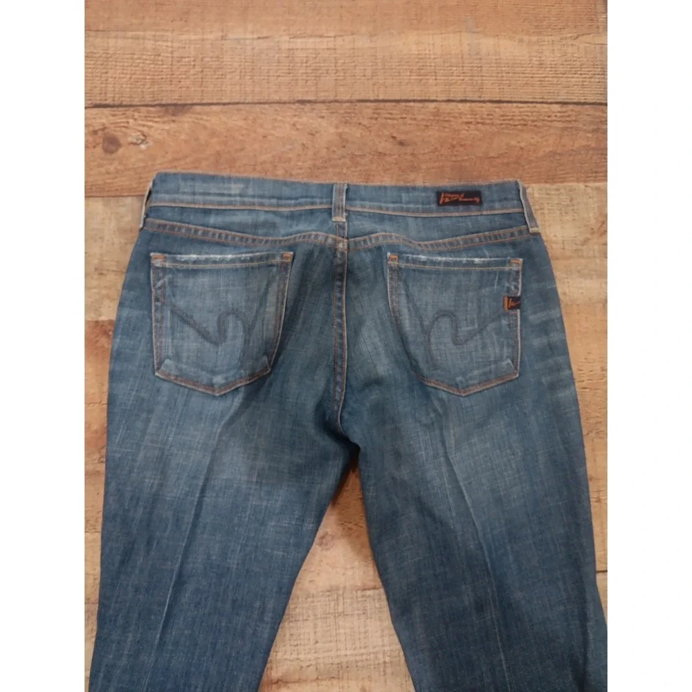 Citizens Of Humanity Jeans Womens sz 28 Kelly 001 Stretch Low Waist Bootcut 2573 - Picture 13 of 16